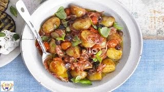 Mediterranean potato salad