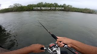 MANCING CASTING PINGGIRAN SPOT DADAKAN PULAU AMBON ‼️