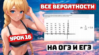 Вероятности, Как решать? Для Чайников, Урок 16.1