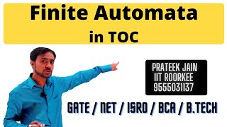 Lecture 3 - Finite Automata in Theory Of Computation | TOC