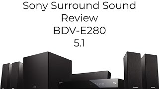 Sony 5.1 surround sound BDV-E280