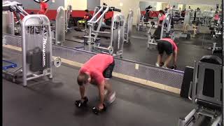 Dumbbell Burpee Push Up to Deadlift