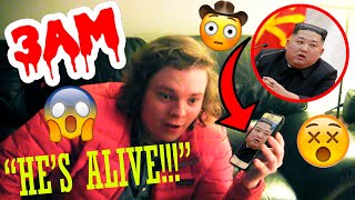 CALLING KIM JONG UN AT 3AM !!!!!! HE ANSWERED | HE'S ALIVE | SCARY | CHALLENGE | MAJOR REVEAL | NEWS