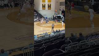 Boston University Terriers Ben Palacios three pointer vs Howard Bison #basketball #ncaa