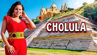 CHOLULA, Puebla | Pueblito Mágico, Comida y la Pirámide + GRANDE del mundo