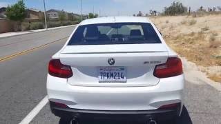 2016 BMW M235i M Performance Exhaust Part 1/5