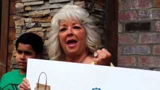 Paula Deen at the Grand Opening of her new store in Gatlinburg, TN