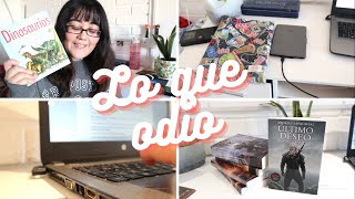 LO QUE ODIO DE LOS LIBROS 😎🤬😡 || BOOKTUBE