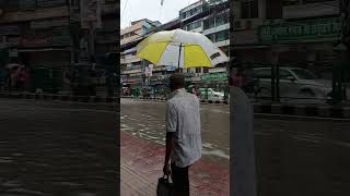 Heavy rain in dhaka Bangladesh | water every place | road under water