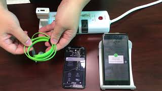 iPhone X USB Cable Charging Test with GardCharge