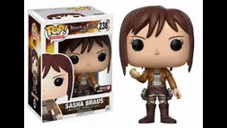 Funko PoP!  Attack On Titan- Sasha Braus Gamestop Exclusive ! vinyl figure Review