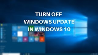 How to Turn Off Windows Automatic Update On Windows 10 | How to stop automatic updates on Windows