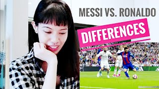 Difference: Ronaldo vs Messi (Reaction)