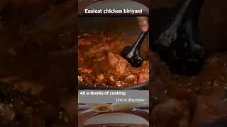 Easiest chicken biriyani 🍽️ easy chicken recipe 🍽️ #shorts