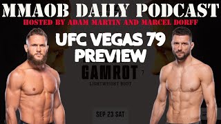 UFC Vegas 79: Fiziev vs. Gamrot Preview MMAOB Daily Podcast For September 17th