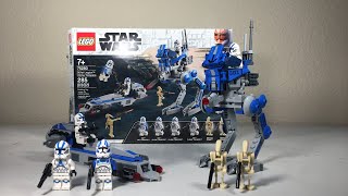 LEGO Star Wars 501st Legion Clone Troopers Review |75280| AT-RT Modification