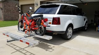 Hitch Mounted Motorcycle Carrier | 2013 Ranger Rover Sport