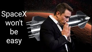 Elon Musk's space X won't be easy | landing on Mars