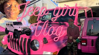 Jeep girl Vlog | Valentine's Day, Car Wash, Driving lesson