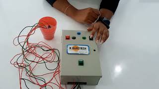 MUNICIPALITY WATER SENSING AUTOMATIC PUMP CONTROLLER | WORKING PROCESS  |  ENGLISH VERSION | VIDEO |