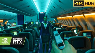 Experience the MOST REALISTIC Flight Hijack in 4K 60FPS Call of Duty