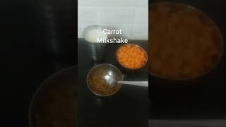 Carrot Milkshake | #Shorts |  PKV