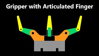 Gripper with Articulated Finger Animation