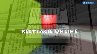 GNIEWSKA TV- MÓJ ULUBIONY WIERSZ - RECYTACJE ONLINE- MIEJSCA III