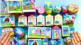 ASMR MEGA Peppa pig collection slime oddly satisfying