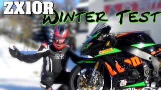 Kawasaki ZX 10R 2016 Winter Test | Racing Bikeporn | Leonhardt #001​ | PS-Treff