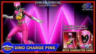 Shelby - Dino Charge Pink Ranger mod with Character Card | Power Rangers Legacy Wars