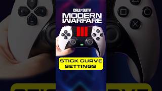 DualSense Edge Stick Curve Settings for MW3