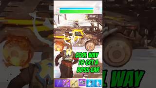 Stealing a Boss Car the Easy Way! Fortnite Season 3 Zero Build Trios #fortnite