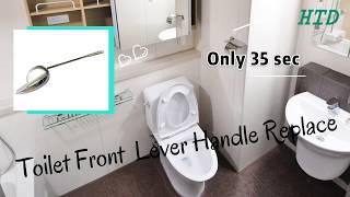 How to Fix  HTD Toilet Handle Cistern Flush Lever