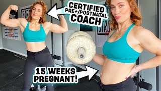 LIFTING WHILE PREGNANT? Strength Training Do's + Dont's