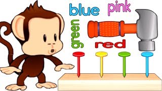 Learn Colors, Numbers with Monkey | Educational Kids Puzzle Games Monkey Preschool Fix-It