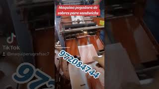 Maquina pegadora de sobres  y doblado 972084744 lima peru  jiron azangaro 752 lima Cercado