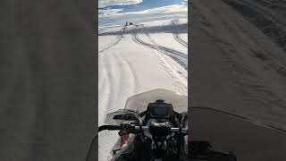 Snowmobile fail