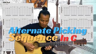 Alternate Picking Sequence In C | Easy Picking Exercises For Beginners