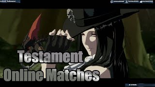 Guilty Gear strive Testament (online matches)