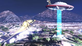 GTA V ONLINE - UFO LOCATION #10 @ GRAND SENORA DESERT 👽