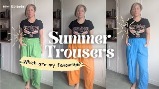 My search for the perfect summer trouser - Top picks