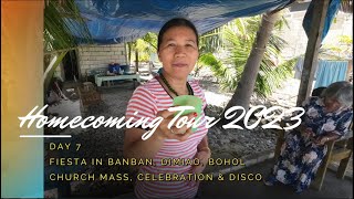 Fiesta San Vicente Ferrer, Mass, Celebration and Night Disco. Homecoming Tour 2023, Day 7.