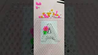 DIY Cute Keychain design with the letter "A" #art #ytshorts #shorts #short #shortvideo #shortsviral