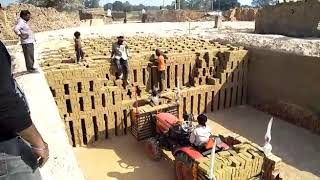 CLAY BRICKS STACKING