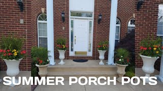 Front Porch Summer  Pots " Summer Planters" 🌺🌺🌺