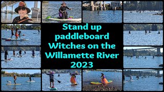 Stand up paddleboard Witches on the Willamette River 2023