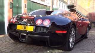 Cleaning a Bugatti Veyron 16.4 in London