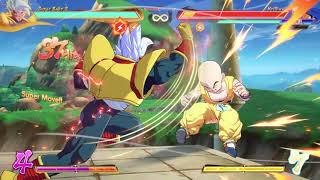 DBFZ S3 Baby Vegeta spark loops ft Base Goku controlled assist 92 hits solo TOD