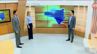 Trecho Final do Bom Dia SC+Escalada do Bom dia BR 03/07/2017 RBS TV SC